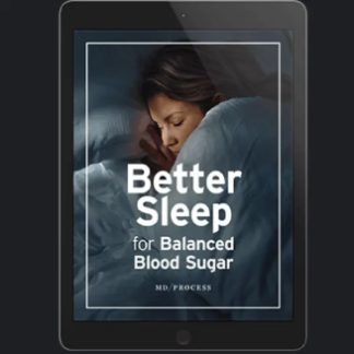 Free bonus guide providing tips for better sleep quality and overall wellness support