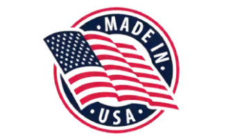 Proudly manufactured in the United States following strict production standards